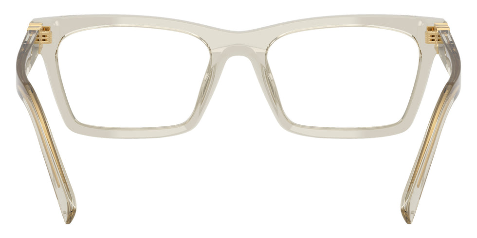 Miu Miu® MU 04WV Eyeglasses MU 04WV 12U1O1 53 - Hemp Transparent