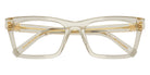 Miu Miu® MU 04WV Eyeglasses MU 04WV 12U1O1 53 - Hemp Transparent