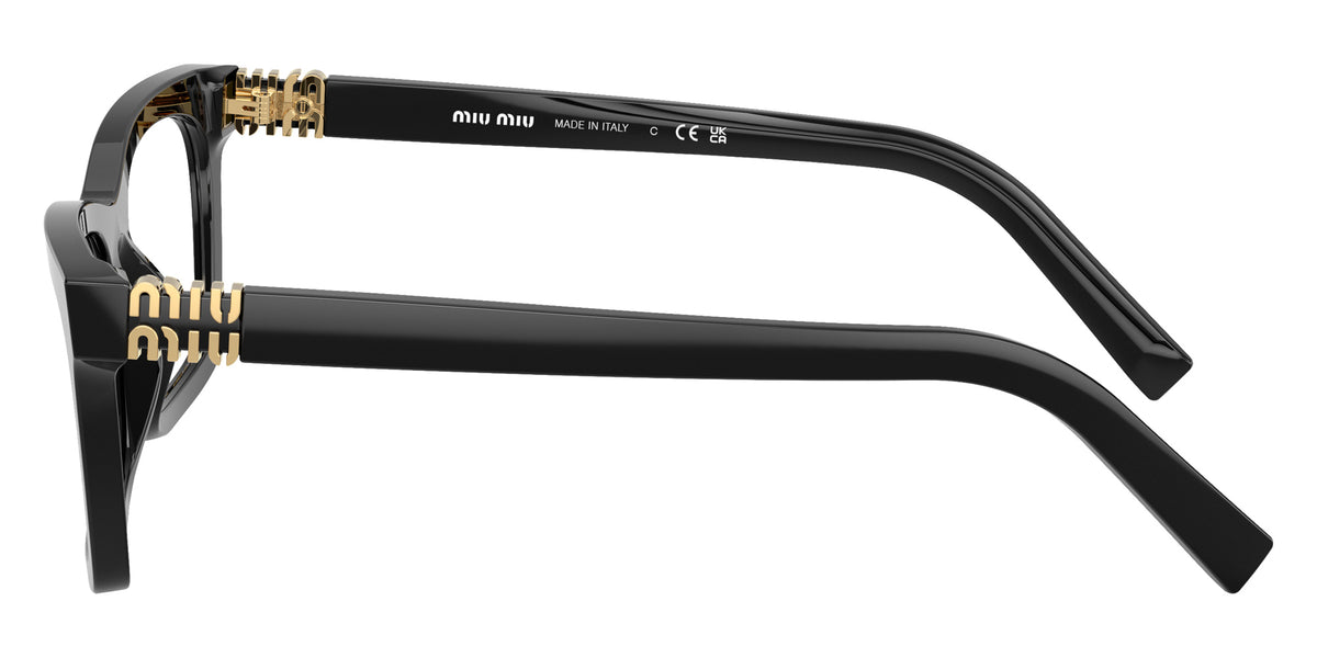 Miu Miu® MU 04WV Eyeglasses MU 04WV 16K1O1 55 - Black