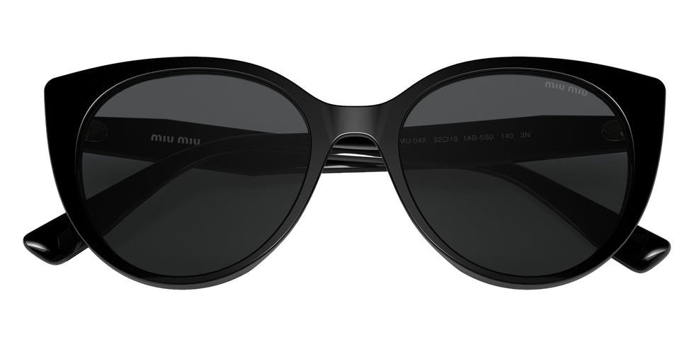 Miu Miu® MU 04XS Sunglasses MU 04XS 1AB5S0 52 - Black
