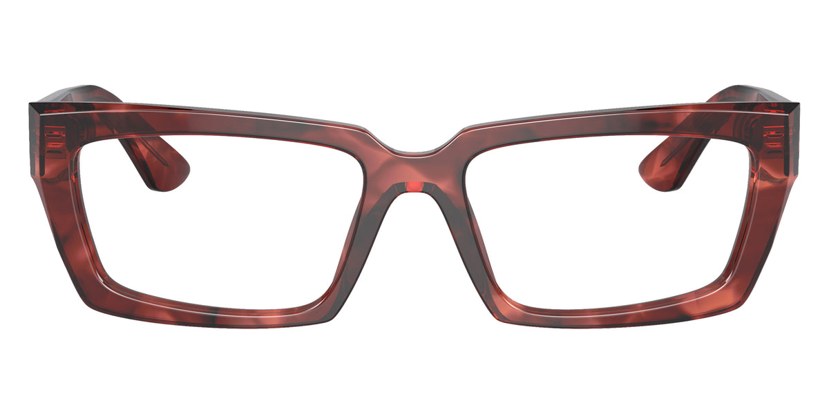 Miu Miu® MU 04XV Eyeglasses MU 04XV 12Q1O1 52 - Striped Bordeaux