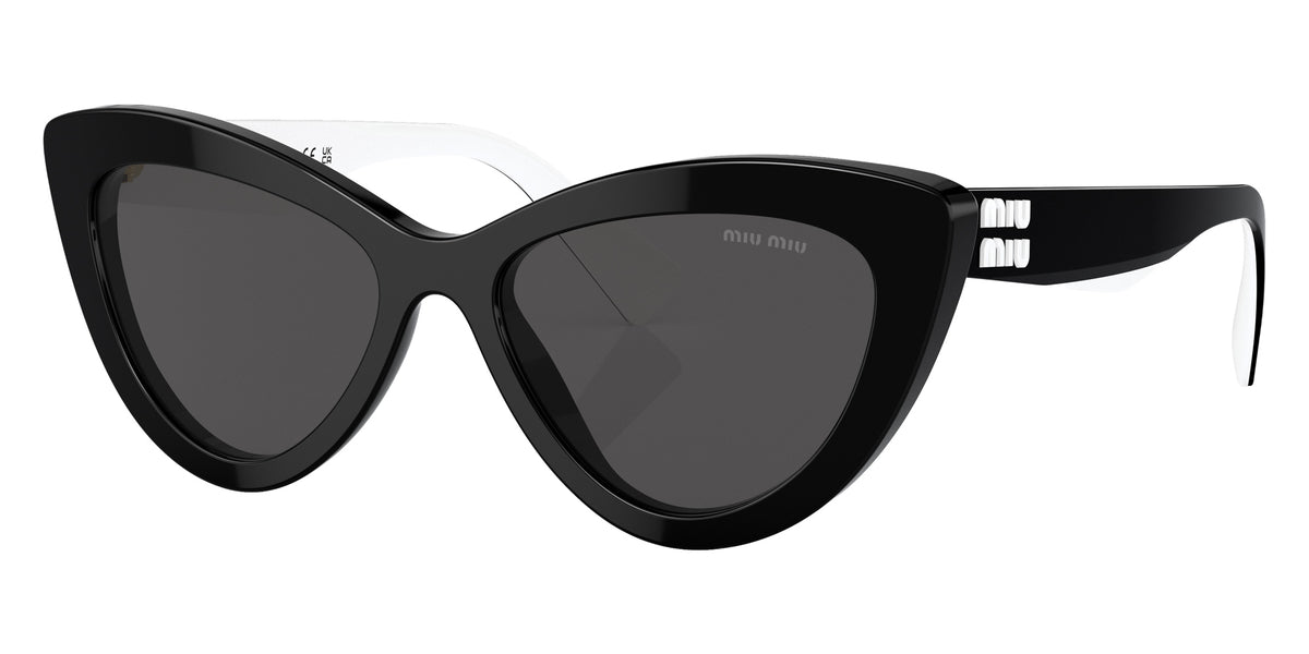Miu Miu® MU 04YS Sunglasses MU 04YS 10G5S0 54 - Black And White