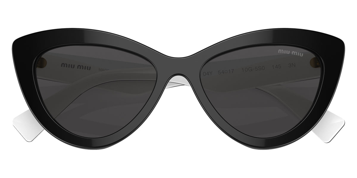 Miu Miu® MU 04YS Sunglasses MU 04YS 10G5S0 54 - Black And White