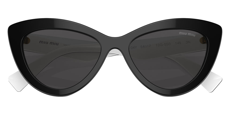 Miu Miu® MU 04YS Sunglasses MU 04YS 10G5S0 54 - Black And White