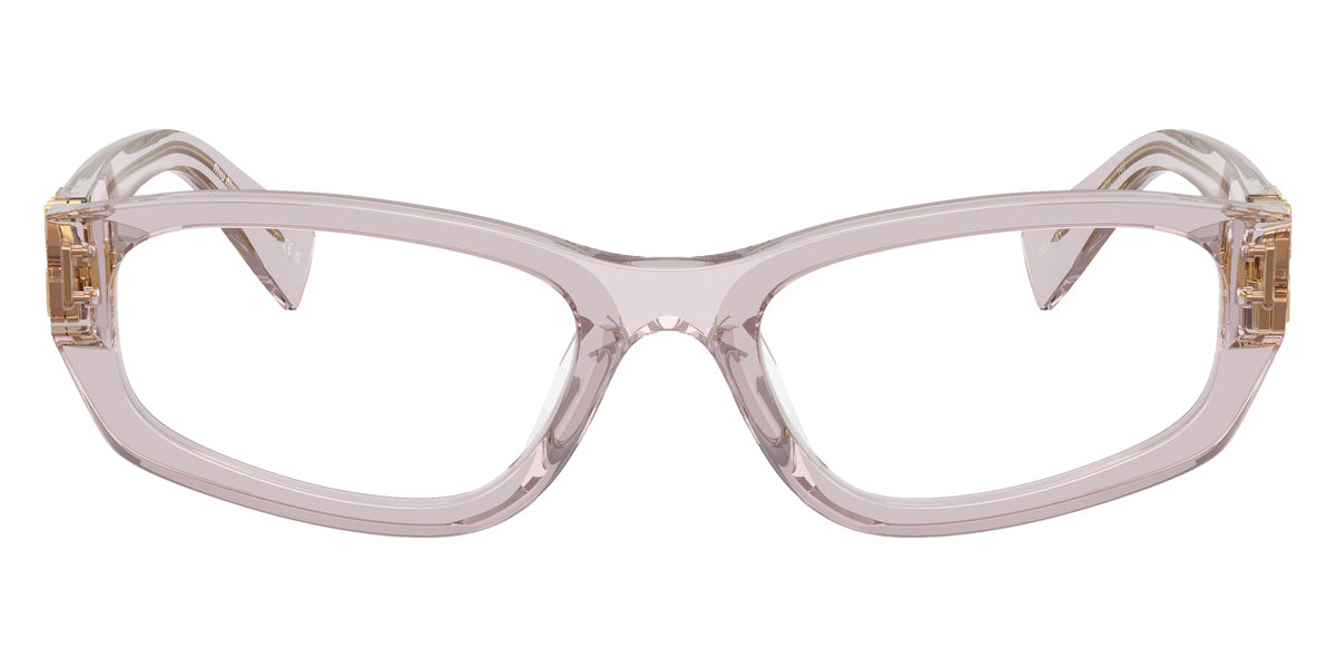 Miu Miu® MU 04YV Eyeglasses MU 04YV 12W1O1 54 - Mauve Transparent