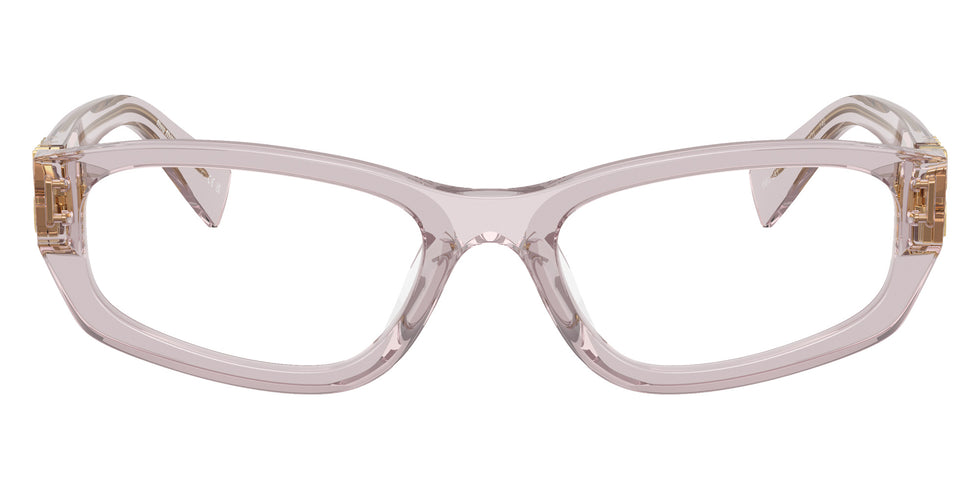 Miu Miu® MU 04YV Eyeglasses MU 04YV 12W1O1 54 - Mauve Transparent