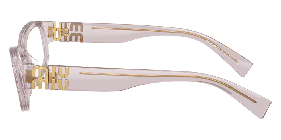 Miu Miu® MU 04YV Eyeglasses MU 04YV 12W1O1 54 - Mauve Transparent