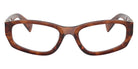Miu Miu® MU 04YV Eyeglasses MU 04YV 26E1O1 52 - Striped Tobacco