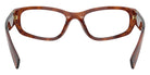 Miu Miu® MU 04YV Eyeglasses MU 04YV 26E1O1 52 - Striped Tobacco