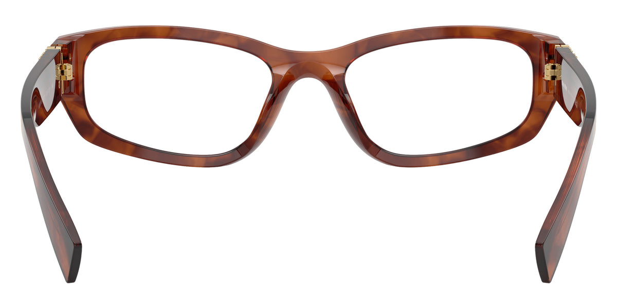 Miu Miu® MU 04YV Eyeglasses MU 04YV 26E1O1 52 - Striped Tobacco