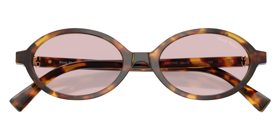 Miu Miu® MU 04ZS Sunglasses MU 04ZS 14L4I0 50 - Honey Havana