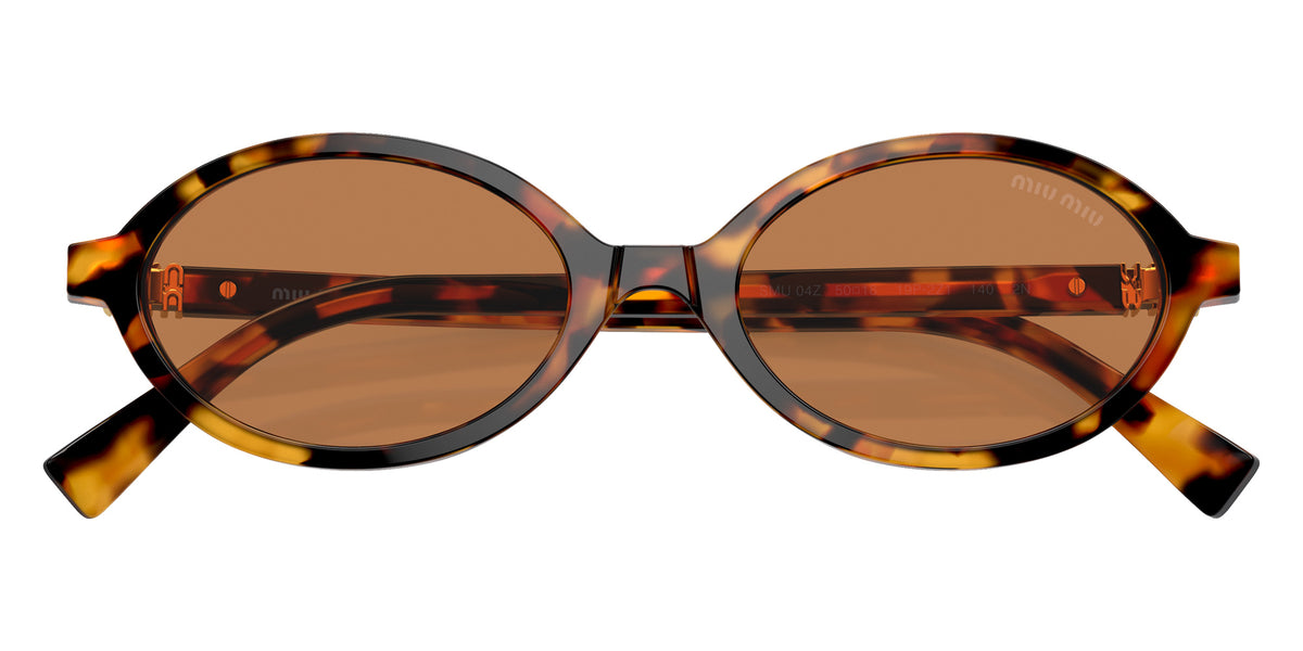 Miu Miu® MU 04ZS Sunglasses MU 04ZS 19P2Z1 50 - Light Havana