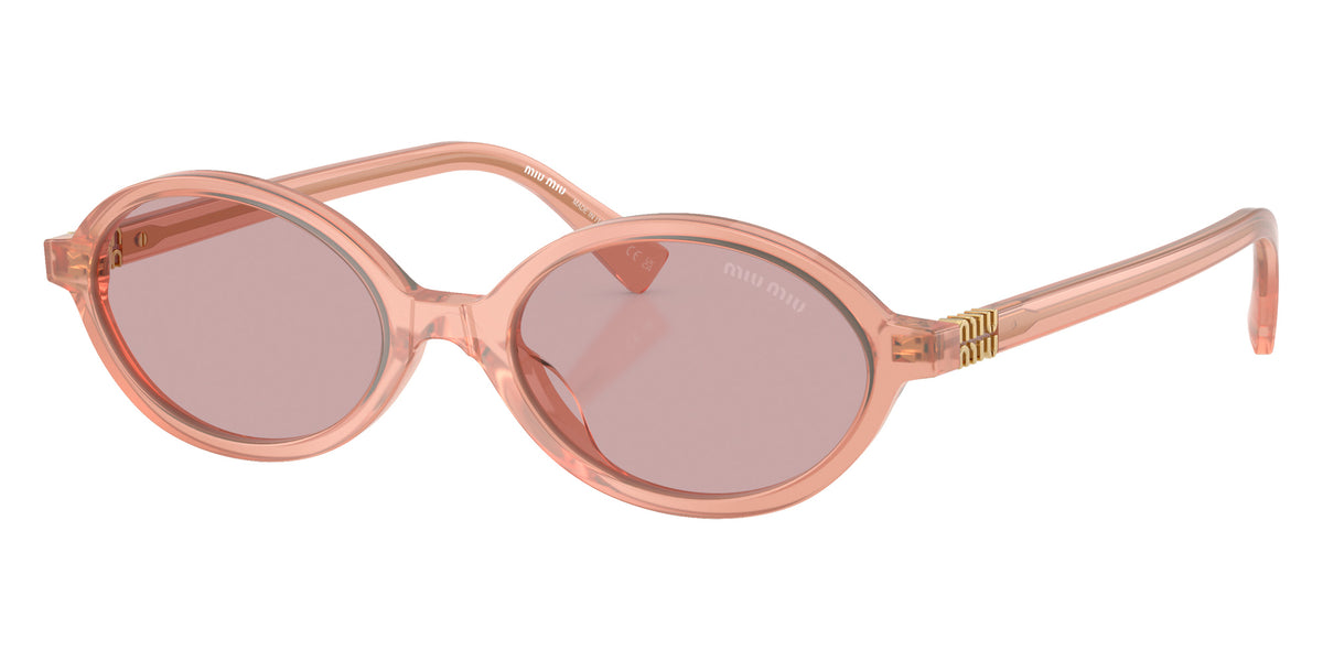 Miu Miu® MU 04ZS Sunglasses MU 04ZS 20I60V 50 - Opaline Pink