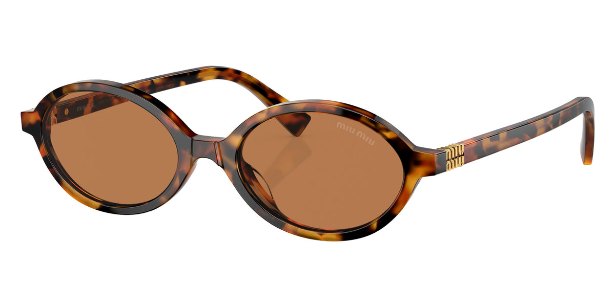 Miu Miu® MU 04ZSF Sunglasses MU 04ZSF 19P2Z1 50 - Havana Cork