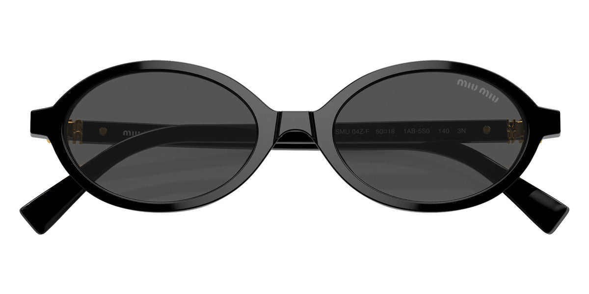 Miu Miu® MU 04ZSF Sunglasses MU 04ZSF 1AB5S0 50 - Black