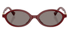Miu Miu® MU 04ZSF Sunglasses MU 04ZSF 21I80Q 50 - Opaline Bordeaux