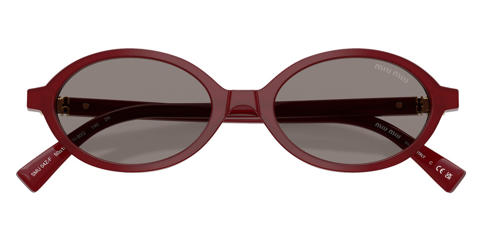 Miu Miu® MU 04ZSF Sunglasses MU 04ZSF 21I80Q 50 - Opaline Bordeaux