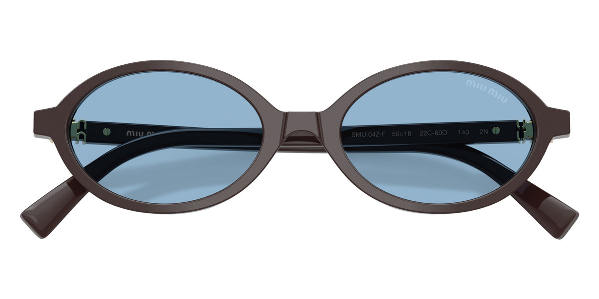 Miu Miu® MU 04ZSF Sunglasses MU 04ZSF 22C60O 50 - Moka