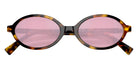 Miu Miu® MU 04ZSF Sunglasses MU 04ZSF VAU50D 50 - Honey Havana