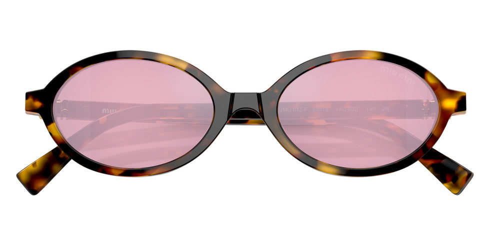 Miu Miu® MU 04ZSF Sunglasses MU 04ZSF VAU50D 50 - Honey Havana