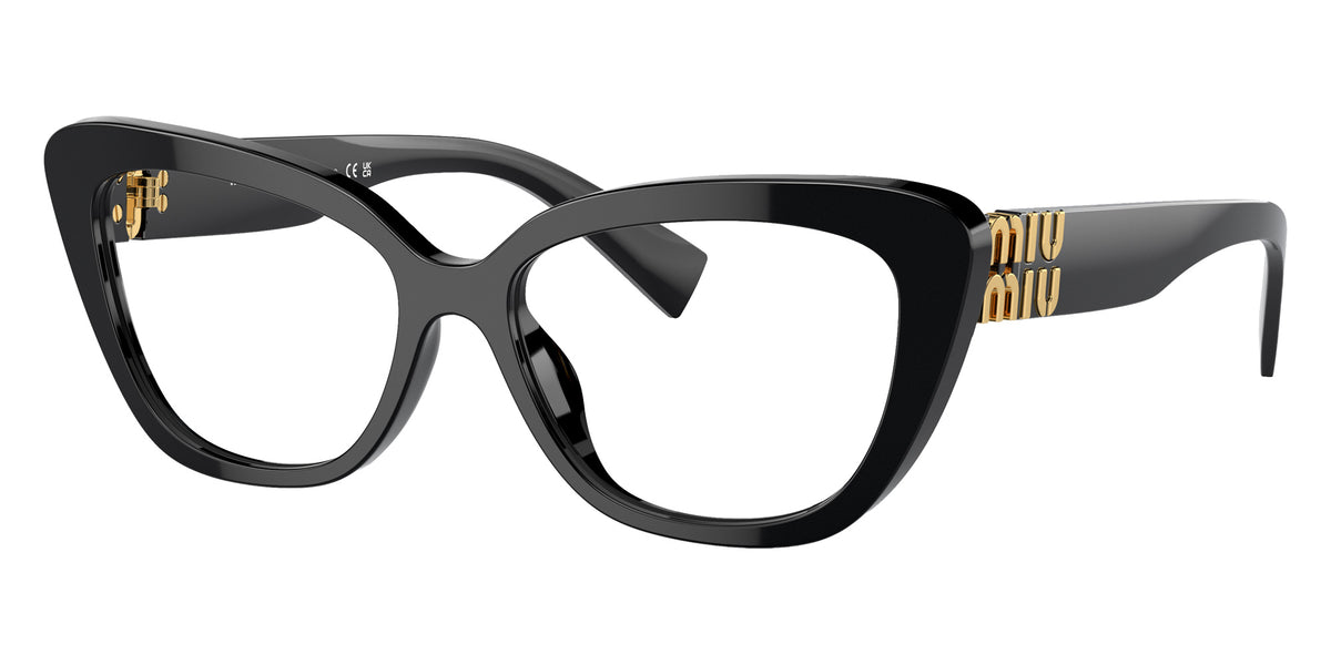 Miu Miu® MU 05VV Eyeglasses MU 05VV 1AB1O1 55 - Black