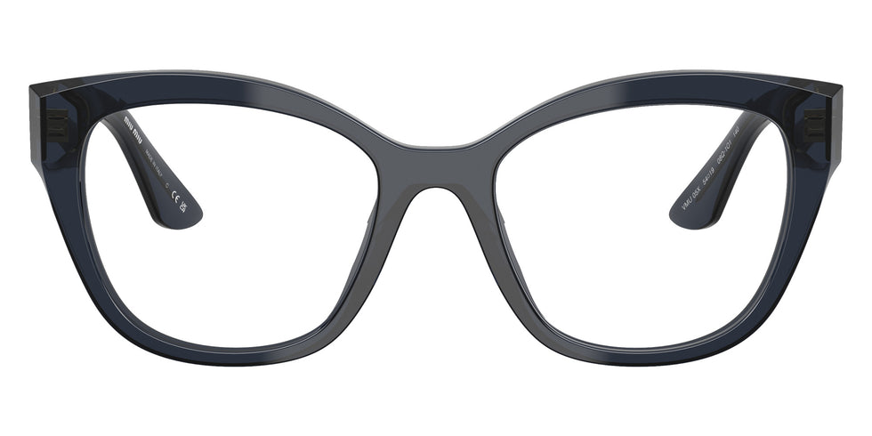 Miu Miu® MU 05XV Eyeglasses MU 05XV 08Q1O1 54 - Blue Transparent