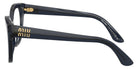 Miu Miu® MU 05XV Eyeglasses MU 05XV 08Q1O1 54 - Blue Transparent