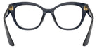 Miu Miu® MU 05XV Eyeglasses MU 05XV 08Q1O1 54 - Blue Transparent