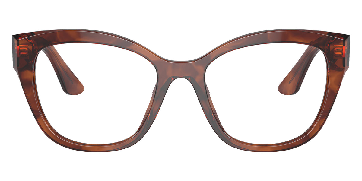 Miu Miu® MU 05XV Eyeglasses MU 05XV 11Q1O1 52 - Striped Tobacco