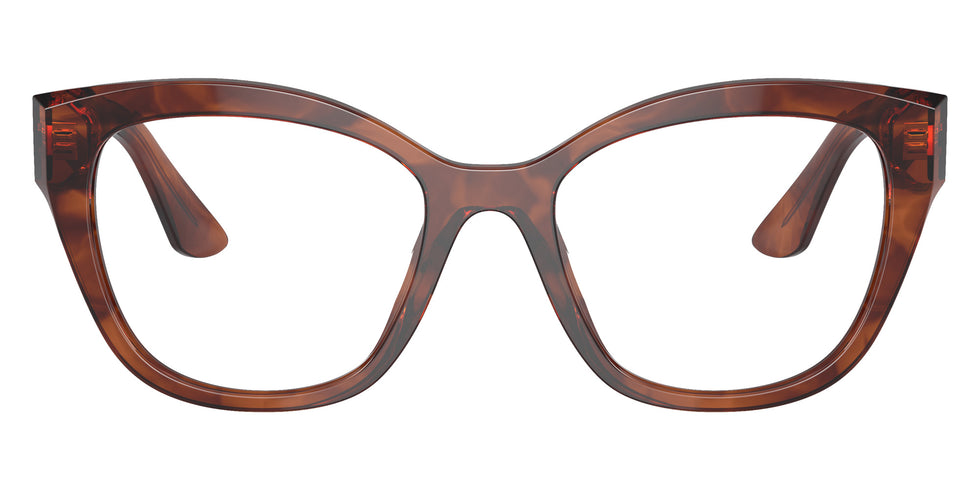 Miu Miu® MU 05XV Eyeglasses MU 05XV 11Q1O1 52 - Striped Tobacco