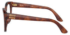 Miu Miu® MU 05XV Eyeglasses MU 05XV 11Q1O1 52 - Striped Tobacco