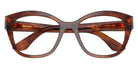 Miu Miu® MU 05XV Eyeglasses MU 05XV 11Q1O1 52 - Striped Tobacco
