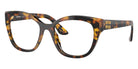 Miu Miu® MU 05XV Eyeglasses MU 05XV VAU1O1 54 - Honey Havana