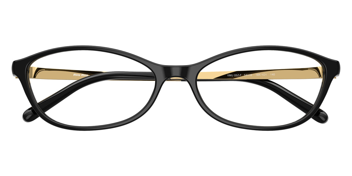 Miu Miu® MU 05ZVF Eyeglasses MU 05ZVF 16K1O1 56 - Black