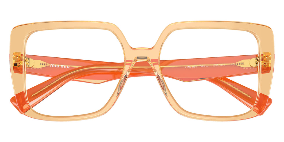 Miu Miu® MU 06VV Eyeglasses MU 06VV 12M1O1 52 - Orange