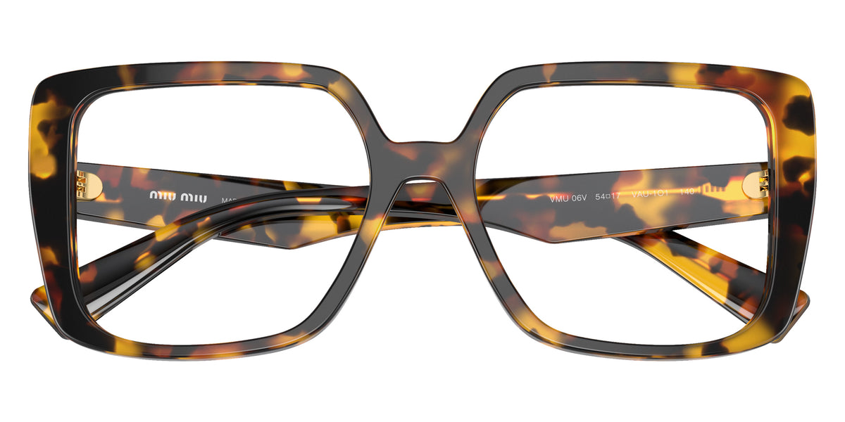 Miu Miu® MU 06VV Eyeglasses MU 06VV VAU1O1 54 - Honey Havana