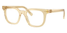 Miu Miu® MU 06XV Eyeglasses MU 06XV 11T1O1 49 - Sand Transparent
