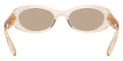Miu Miu® MU 06ZS Sunglasses MU 06ZS 11T40F 50 - Sand Transparent