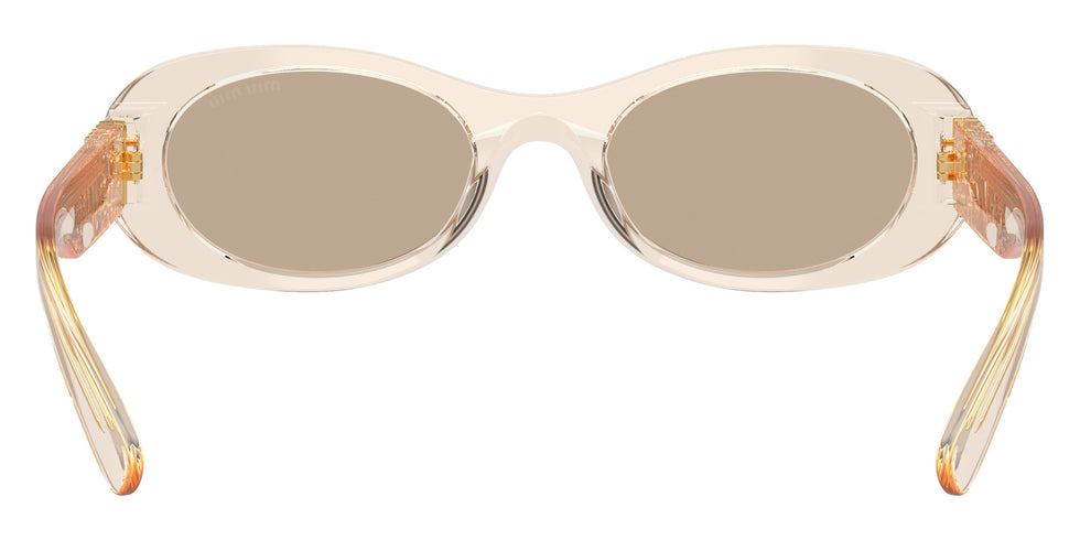 Miu Miu® MU 06ZS Sunglasses MU 06ZS 11T40F 50 - Sand Transparent