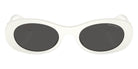 Miu Miu® MU 06ZS Sunglasses MU 06ZS 1425S0 50 - White Ivory