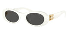 Miu Miu® MU 06ZS Sunglasses MU 06ZS 1425S0 50 - White Ivory