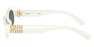Miu Miu® MU 06ZS Sunglasses MU 06ZS 1425S0 50 - White Ivory