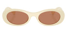 Miu Miu® MU 06ZS Sunglasses MU 06ZS 21D90Q 50 - Milk