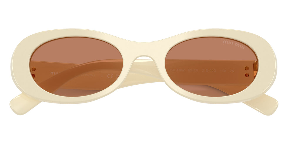 Miu Miu® MU 06ZS Sunglasses MU 06ZS 21D90Q 50 - Milk