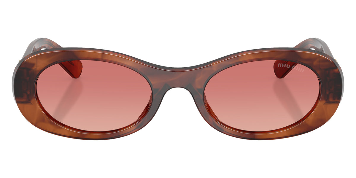 Miu Miu® MU 06ZS Sunglasses MU 06ZS 26E50U 50 - Striped Tobacco