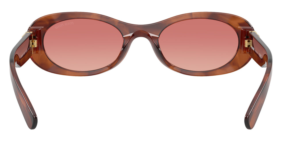 Miu Miu® MU 06ZS Sunglasses MU 06ZS 26E50U 50 - Striped Tobacco