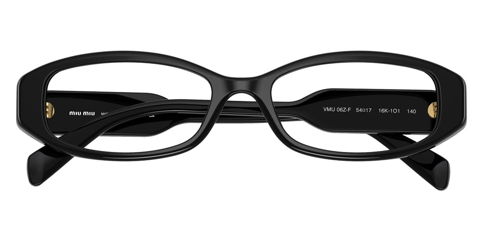 Miu Miu® MU 06ZVF Eyeglasses MU 06ZVF 16K1O1 56 - Black