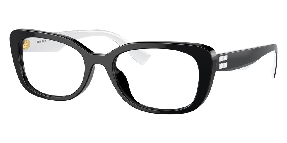 Miu Miu® MU 07VV Eyeglasses MU 07VV 10G1O1 53 - Black/White