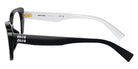 Miu Miu® MU 07VV Eyeglasses MU 07VV 10G1O1 53 - Black/White