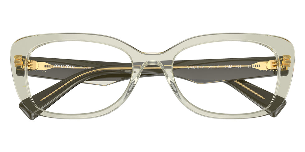 Miu Miu® MU 07VV Eyeglasses MU 07VV 13M1O1 53 - Juta